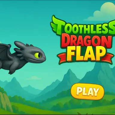 Toothless Dragon Flap oyunu