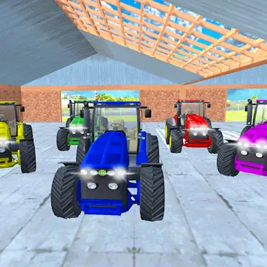 Tractor Parking and Driving Game oyunu