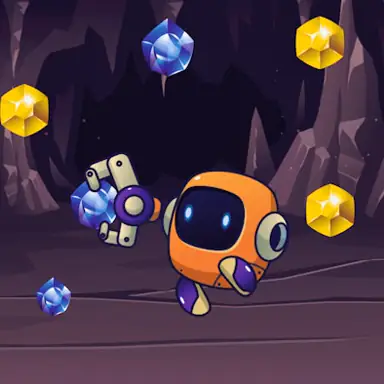 Treasure Hunting Robot game