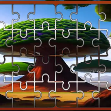 Trees Jigsaw Triumph game