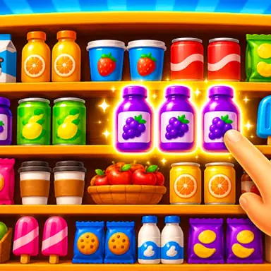 Triple Shelf Match oyunu