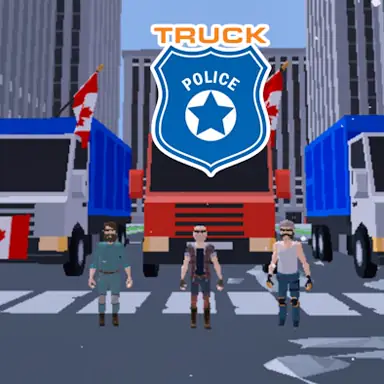 Truck and Police oyunu