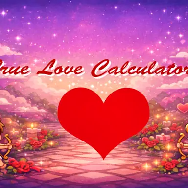 True Love Calculator oyunu