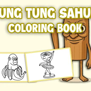 Tung Tung Sahur Coloring Book oyunu