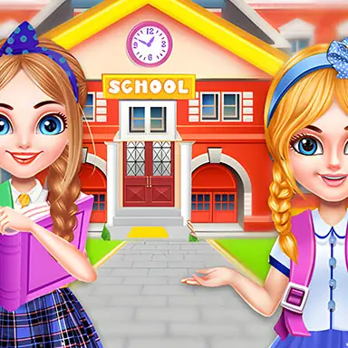 Twins sisters back to school oyunu