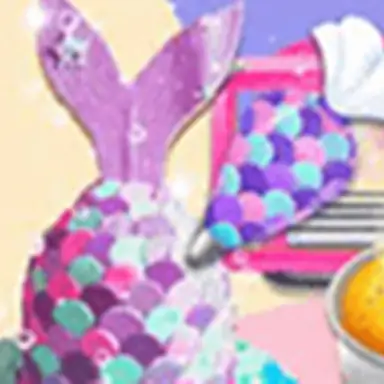 Unicorn Mermaid Cake oyunu