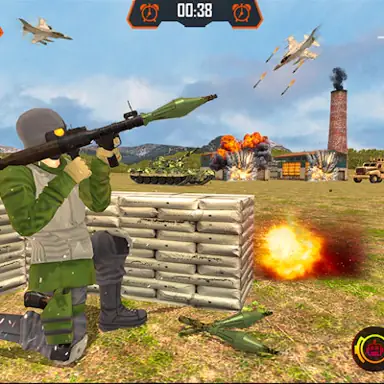 Us Army Missile Attack Game oyunu