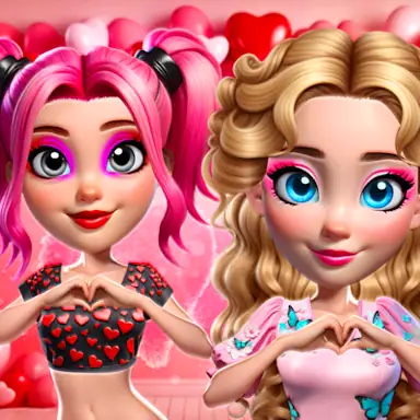 Vibrant Hearts Glamour vs Punk game
