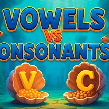 Vowels VS Consonants oyunu