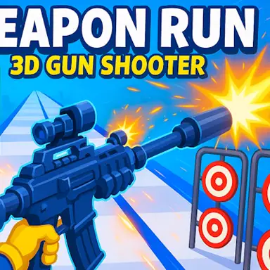 Weapon Run - 3D Gun Shooter game
