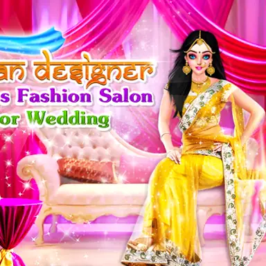 Wedding Beauty Makeup Salon - Indian Designer game