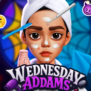 Wednesday Addams Beauty Salon oyunu