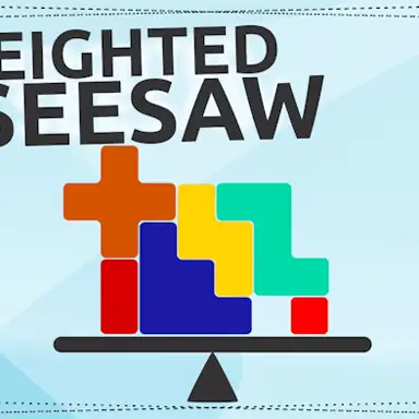 Weighted Seesaw game