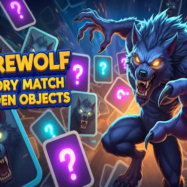 Werewolf Memory Match & Hidden Objects oyunu
