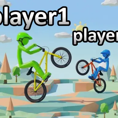 Wheelie Bike For 2 Players oyunu