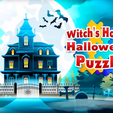 Witch's House Halloween Puzzles game