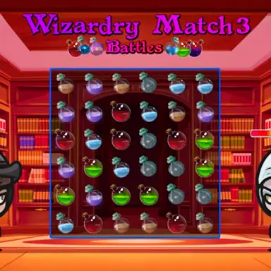 Wizardry Match 3 oyunu