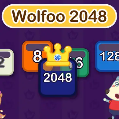 Wolfoo 2048 oyunu