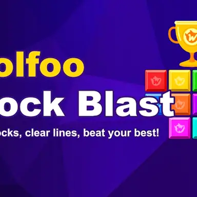 Wolfoo Block Blast oyunu