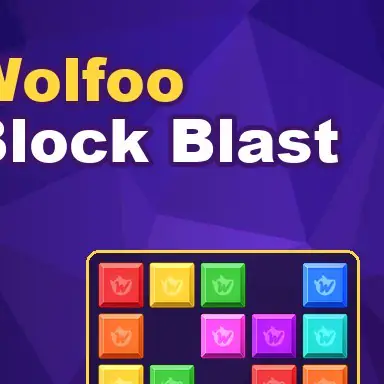 Wolfoo Block Blast oyunu