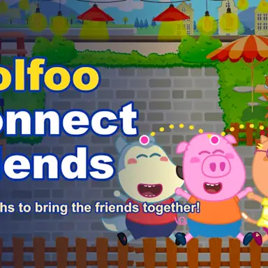 Wolfoo Connect Friends oyunu