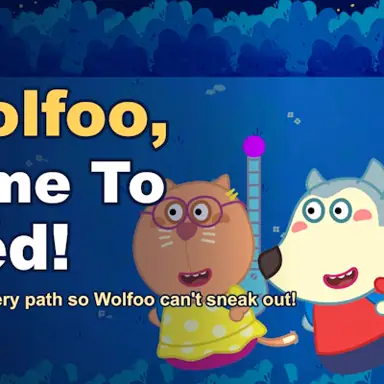 Wolfoo - Time To Bed oyunu