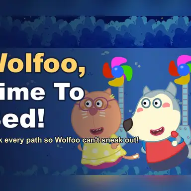Wolfoo   Time To Bed oyunu
