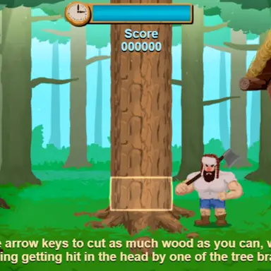 Wood Chopping Game game