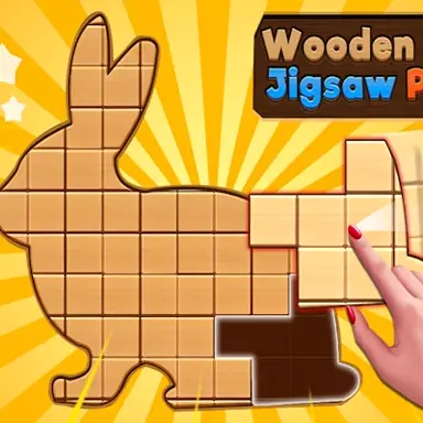 Wooden Block Jigsaw Puzzle game