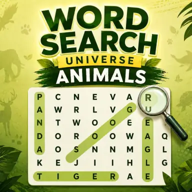 Word Search Universe Animals oyunu