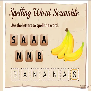 Word Tangle game
