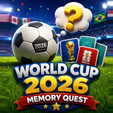 World Cup 2026 Memory Quest oyunu