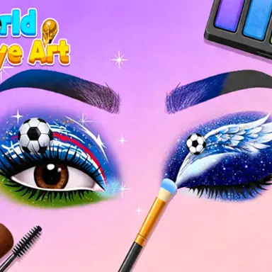 World Cup Eye Art oyunu