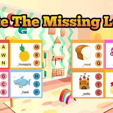 Write The Missing Letter oyunu