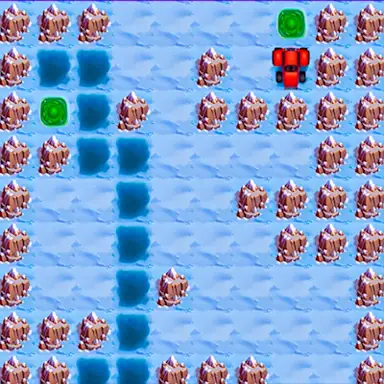 Xmas Snow Challenge - Maze Puzzle game