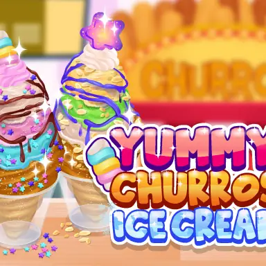 Yummy Churros Ice Cream 2 oyunu