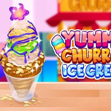 Yummy Churros Ice Cream oyunu