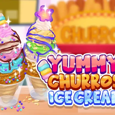 Yummy Churros Ice Cream game