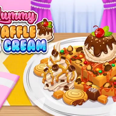 Yummy Waffle Ice Cream oyunu