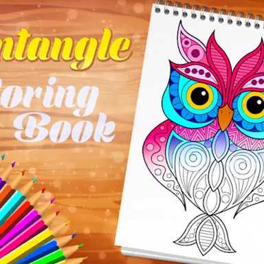 Zentangle Coloring Book game