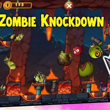 Zombie Knockdown game