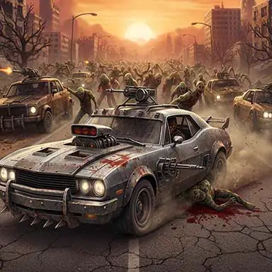 Zombie Road Drive oyunu